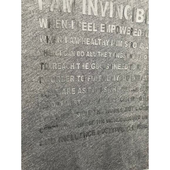 Norma Kamali I am Invincible Gray Tank Top Womens Size XS - Picture 3 of 9